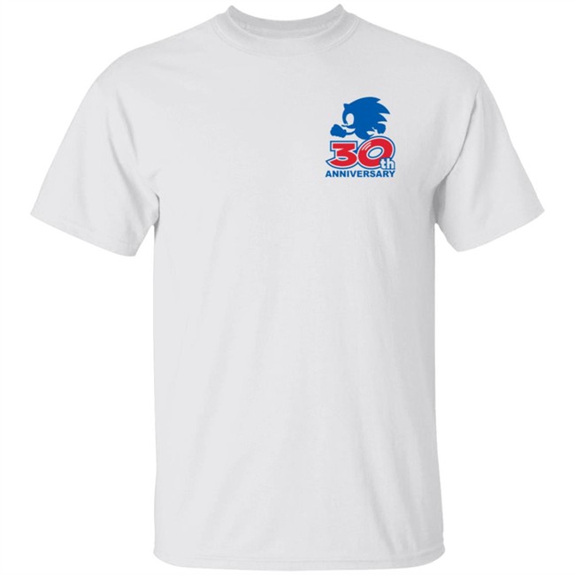 Sonic The Hedgehog 30th Anniversary Shirt
